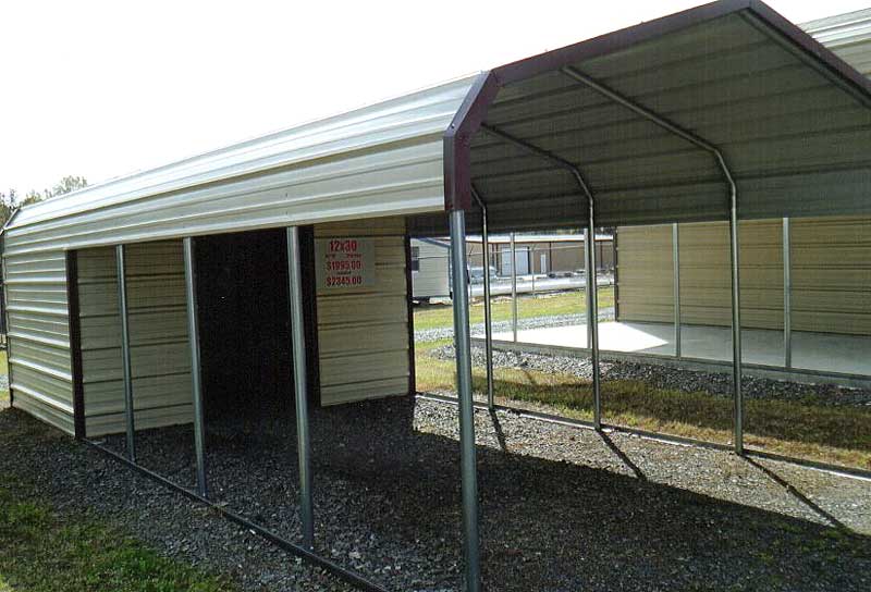 carport with storage